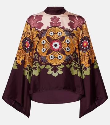 Make An Exit silk twill blouse | La DoubleJ