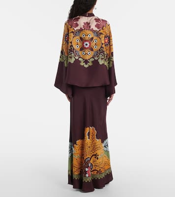 Make An Exit silk twill blouse | La DoubleJ