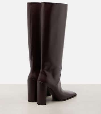 90 leather knee-high boots | Alaïa
