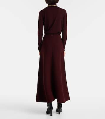 Giberna wool and cashmere maxi skirt | Max Mara