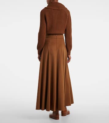 Camel hair maxi skirt | Max Mara