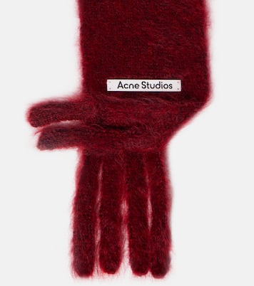 Kinna fringed mohair and wool scarf | Acne Studios