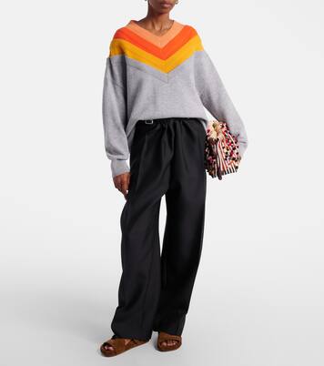 Layered wool sweater | Loewe