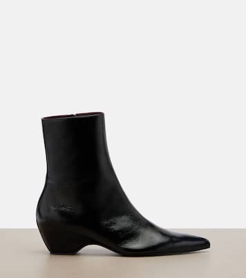 Leather ankle boots | Khaite