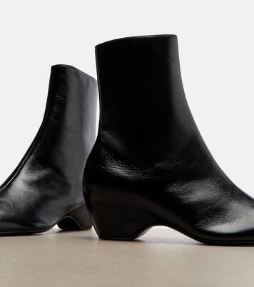 Leather ankle boots | Khaite