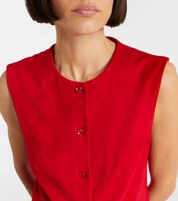 Casino suede vest | Stouls