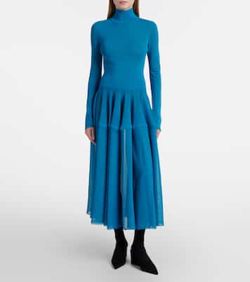 터틀넥 드레스 | Alaïa