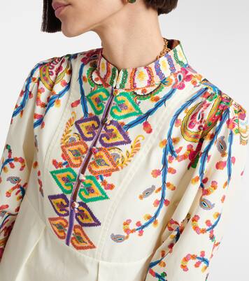 Printed cotton minidress | Etro