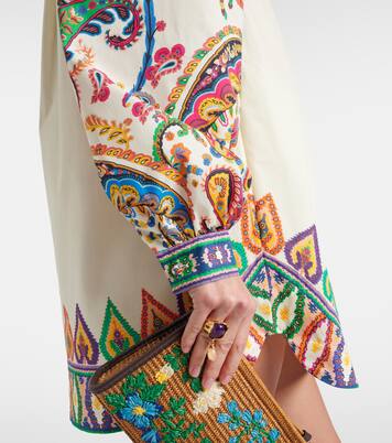 Printed cotton minidress | Etro