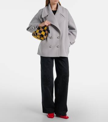 x Louis Wain Flamenco Medium clutch | Loewe