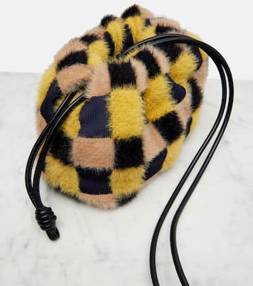 x Louis Wain Flamenco Medium clutch | Loewe