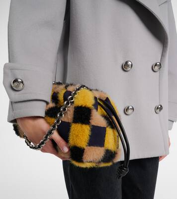 x Louis Wain Flamenco Medium clutch | Loewe