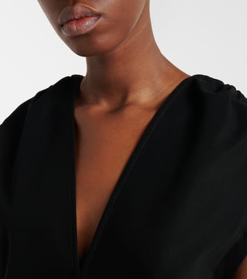 Cotton crêpe top | Plan C