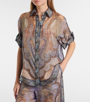 Hemd Wanderlust aus Seide | Zimmermann