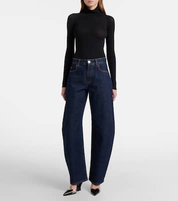 Mules Le Cœur 90 de charol | Alaïa