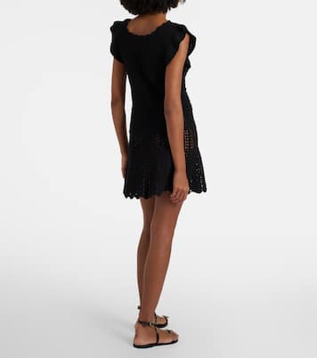 Bailey knitted cotton minidress | Melissa Odabash