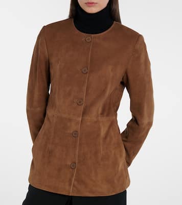 Jacke Maud aus Veloursleder | Nour Hammour