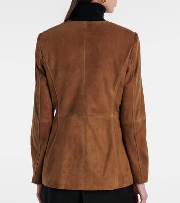 Jacke Maud aus Veloursleder | Nour Hammour