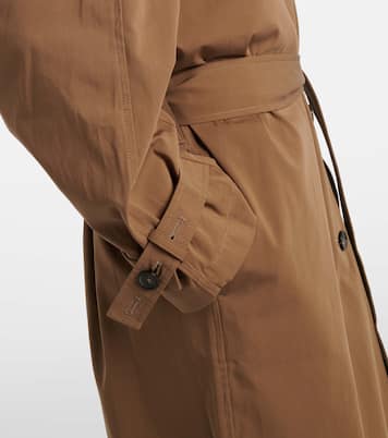 Belted cotton trench coat | Toteme