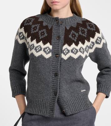 Cardigan aus Wolle und Kaschmir | Prada