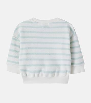 Sweat-shirt Marroig rayé en coton | 1 + in the Family
