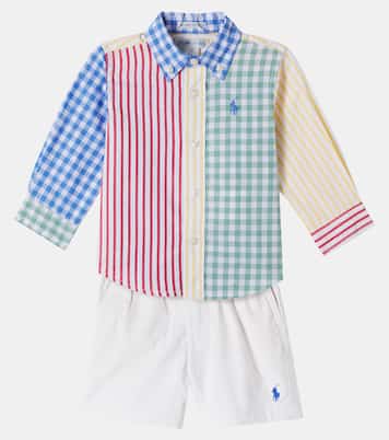 Bébé – Ensemble chemise et short en coton | Polo Ralph Lauren Kids