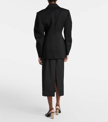 Wool and mohair skirtpants | Givenchy