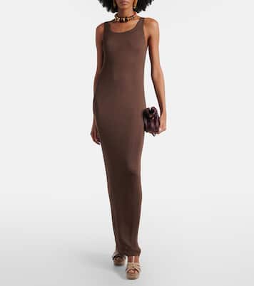 Plateausandalen Tribute 105 aus Leder | Saint Laurent