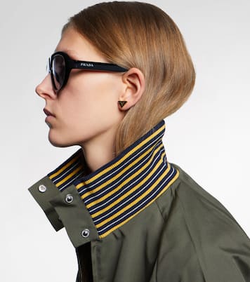 Logo cat-eye sunglasses | Prada