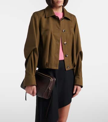 Chaqueta de algodón y seda | Loewe