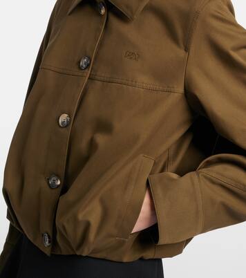 Chaqueta de algodón y seda | Loewe