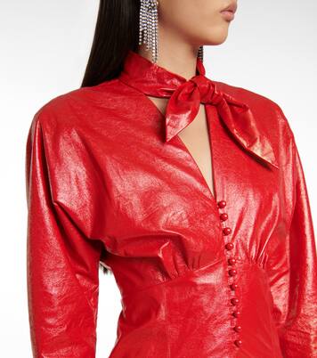 Genazuli faux leather maxi dress | Isabel Marant