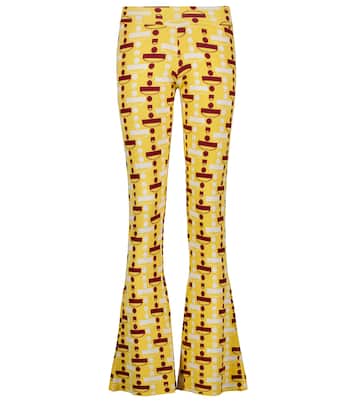Pantalon évasé à taille haute | Dodo Bar Or