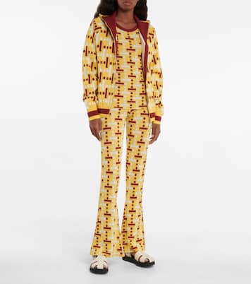 Pantalon évasé à taille haute | Dodo Bar Or