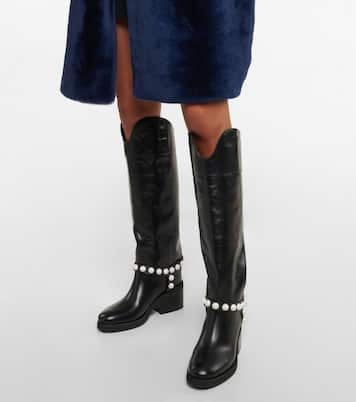 Botas altas Tonya 70 con adornos | Jimmy Choo
