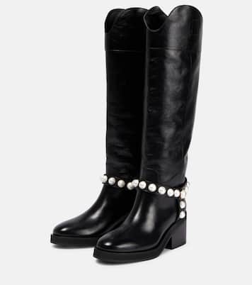 Botas altas Tonya 70 con adornos | Jimmy Choo