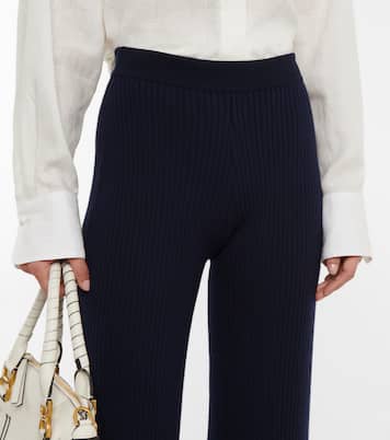 Pantalon en laine et cachemire | Chloé