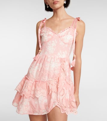 Olani cotton minidress | LoveShackFancy