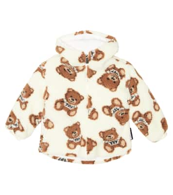 Bedruckte Jacke mit Kapuze | Moschino Kids