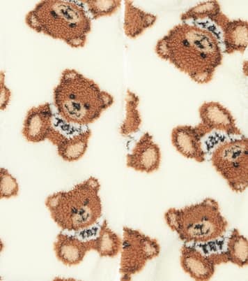 Bedruckte Jacke mit Kapuze | Moschino Kids