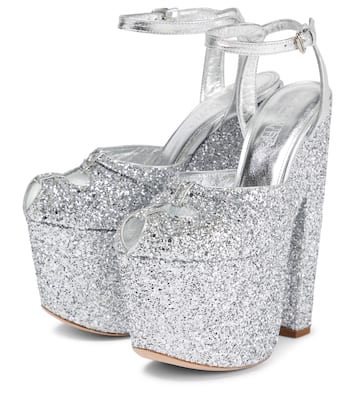Sandali con glitter e plateau | Giambattista Valli