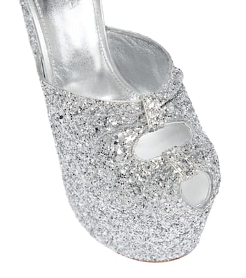 Sandali con glitter e plateau | Giambattista Valli