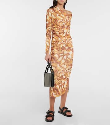 Jasno printed jersey midi dress | Nanushka