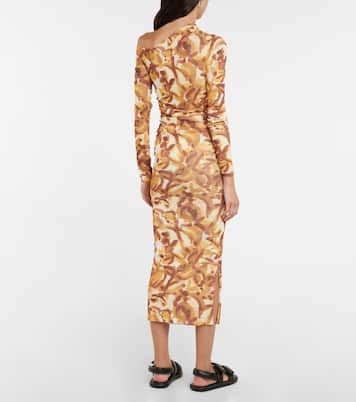 Jasno printed jersey midi dress | Nanushka