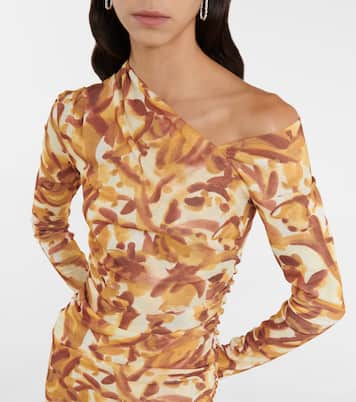 Jasno printed jersey midi dress | Nanushka