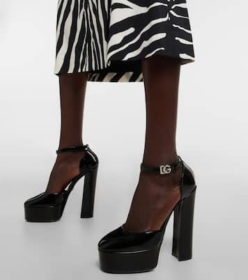 Patent leather platform pumps | Dolce&Gabbana