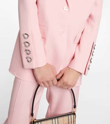Blazer monopetto in lana | Burberry