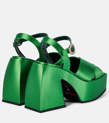Bulla Joni satin platform sandals | Nodaleto