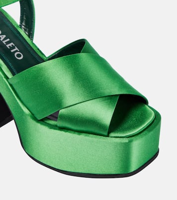 Bulla Joni satin platform sandals | Nodaleto