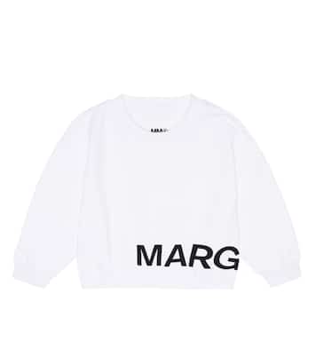 Bedrucktes Sweatshirt aus Baumwolle | MM6 Maison Margiela Kids
